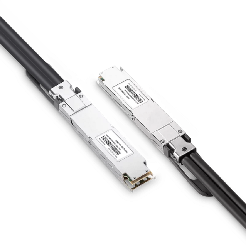 NVIDIA/Mellanox Compatible DAC 1m (3ft) Twin-port 2x400Gb/s OSFP Finned Top to 2x400Gb/s OSFP Flat Top InfiniBand NDR Passive Copper Cable SFPS