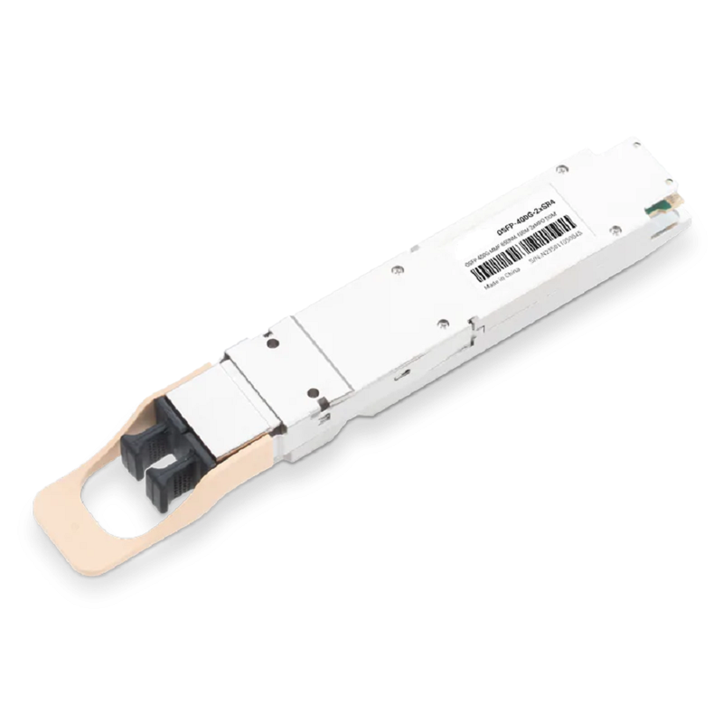 NVIDIA/Mellanox Compatible 400G OSFP 2×SR4 850nm 50m Dual MTP/MPO-12 APC MMF InfiniBand HDR Finned Top Optical Transceiver Module SFPS