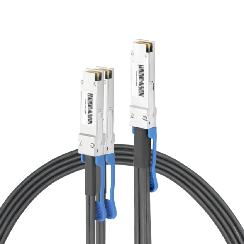 Mellanox MCP7H50-H01AR30 Compatible DAC 1.5m (5ft) InfiniBand HDR 200Gb/s to 2x100Gb/s QSFP56 to 2xQSFP56 Passive Copper (Hybrid) Cable (Passive Twinax, PVC) SFPS