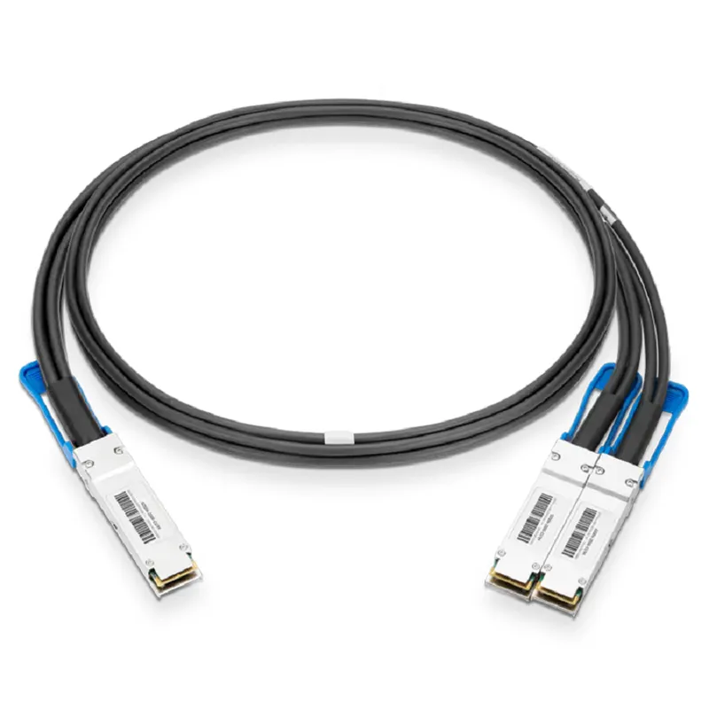 NVIDIA/Mellanox MCP7H50-H001R30 Compatible DAC 1m (3ft) InfiniBand HDR 200Gb/s to 2x100Gb/s QSFP56 to 2xQSFP56 Passive Copper (Hybrid) Cable (Passive Twinax, PVC) SFPS