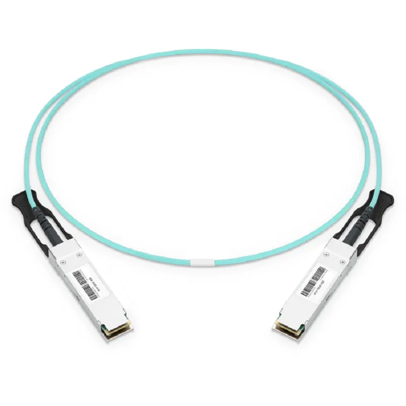 NVIDIA/Mellanox MFS1S00-H060E/MFS1S00-H060V Compatible AOC 60m (197ft) 200Gb/s QSFP56 InfiniBand HDR LSZH Active Fiber Cable (850nm , MMF) SFPS