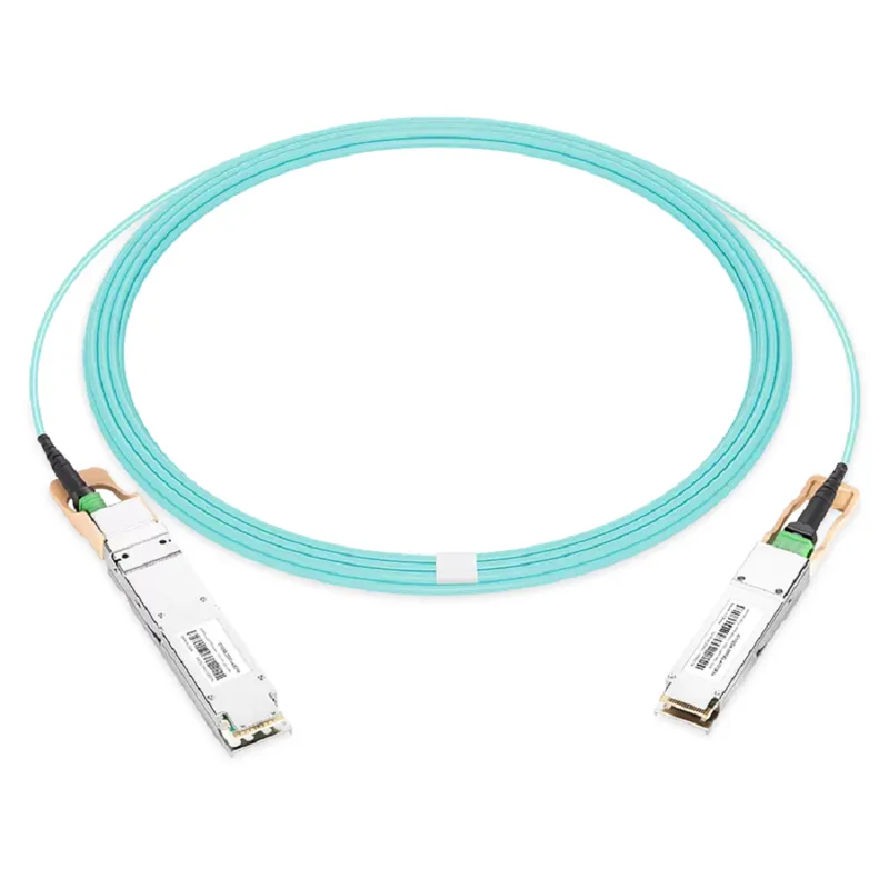 NVIDIA/Mellanox MFA1A00-E050 Compatible AOC 50m (164ft) 100Gb/s QSFP28 InfiniBand EDR LSZH Active Fiber Cable (850nm, MMF) SFPS