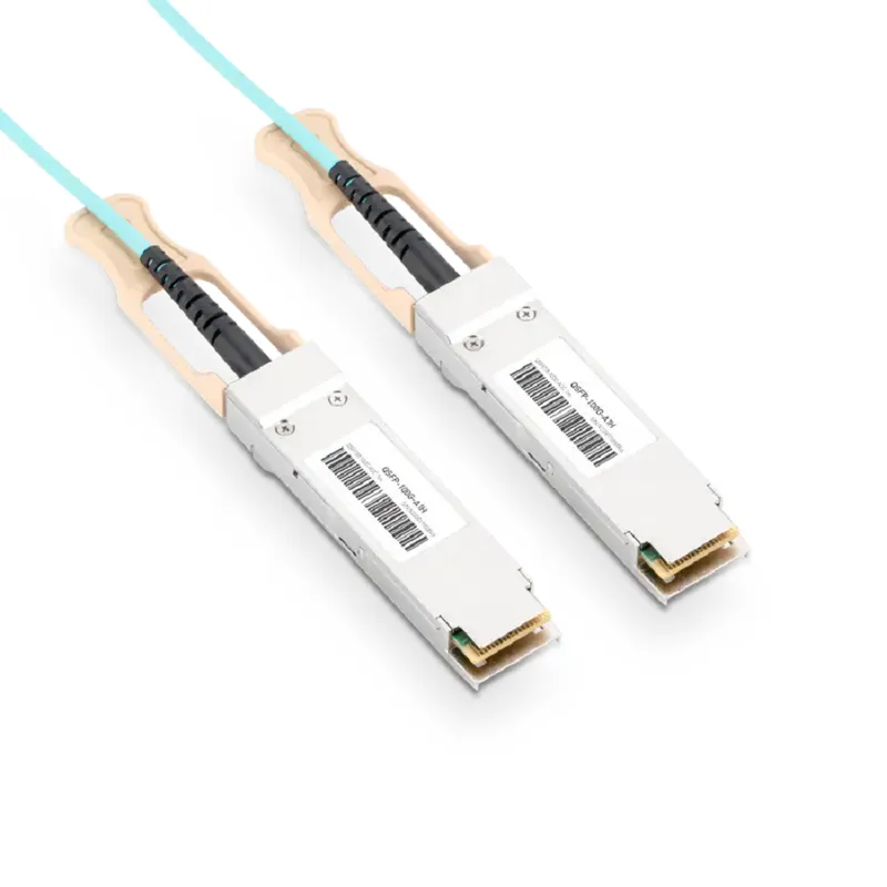 NVIDIA/Mellanox MFA1A00-E030 Compatible AOC 30m (98ft) 100Gb/s QSFP28 InfiniBand EDR LSZH Active Fiber Cable (850nm, MMF) SFPS