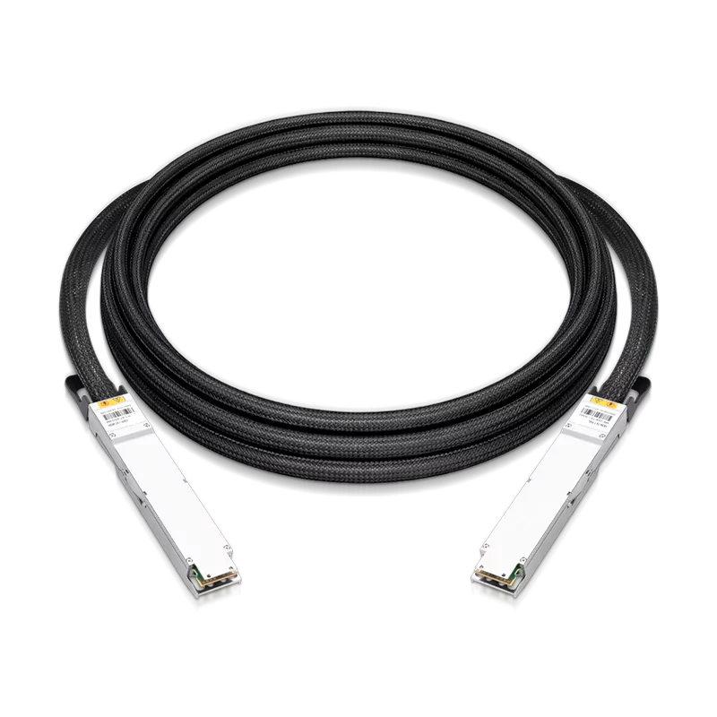 NVIDIA/Mellanox Compatible AEC 2.5m (8.2ft) Twin-port 2x800Gb/s OSFP224 IHS/Finned Top to 2x800Gb/s OSFP224 IHS/Finned Top InfiniBand XDR Active Electrical Cable SFPS
