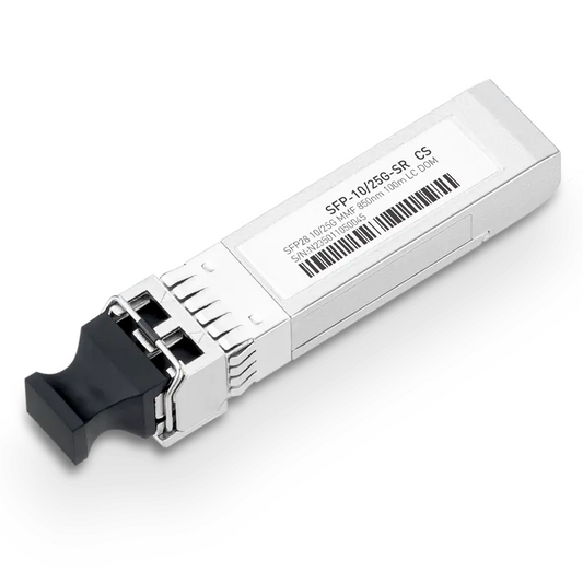 Cisco SFP-10/25G-CSR-S Compatible 25GBASE-SR SFP28 850nm 70m (OM3) /100m (OM4) DOM Duplex LC Transceiver Module for MMF SFPS