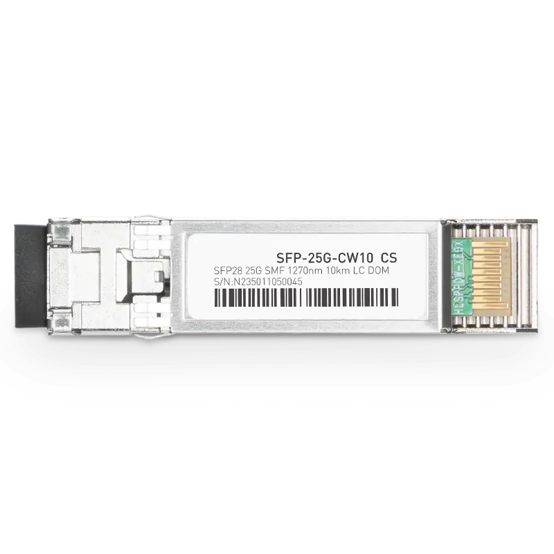 Brocade XBR-SFP25G1270-10 Compatible 25GBASE-CW10 SFP28 1270nm 10km Duplex LC Transceiver Module for SMF SFPS