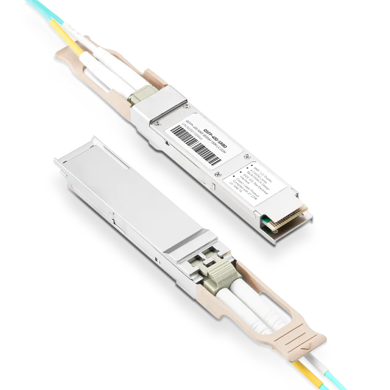H3C QSFP-40G-BIDI-SR-MM850 Compatible 40GBASE-SRBD QSFP+ 832nm - 918nm 100m (OM3) /150m (OM4) DOM Duplex LC Transceiver Module for MMF SFPS