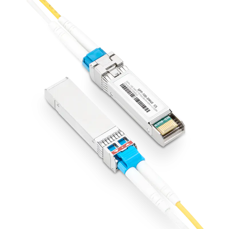 H3C Compatible 10GBASE-CW40 SFP+ 1470nm 40km Duplex LC Transceiver Module for SMF